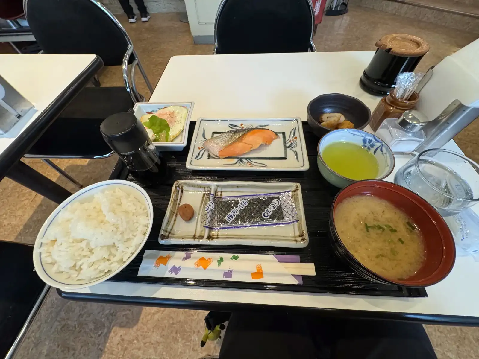 飯店附的日式早餐