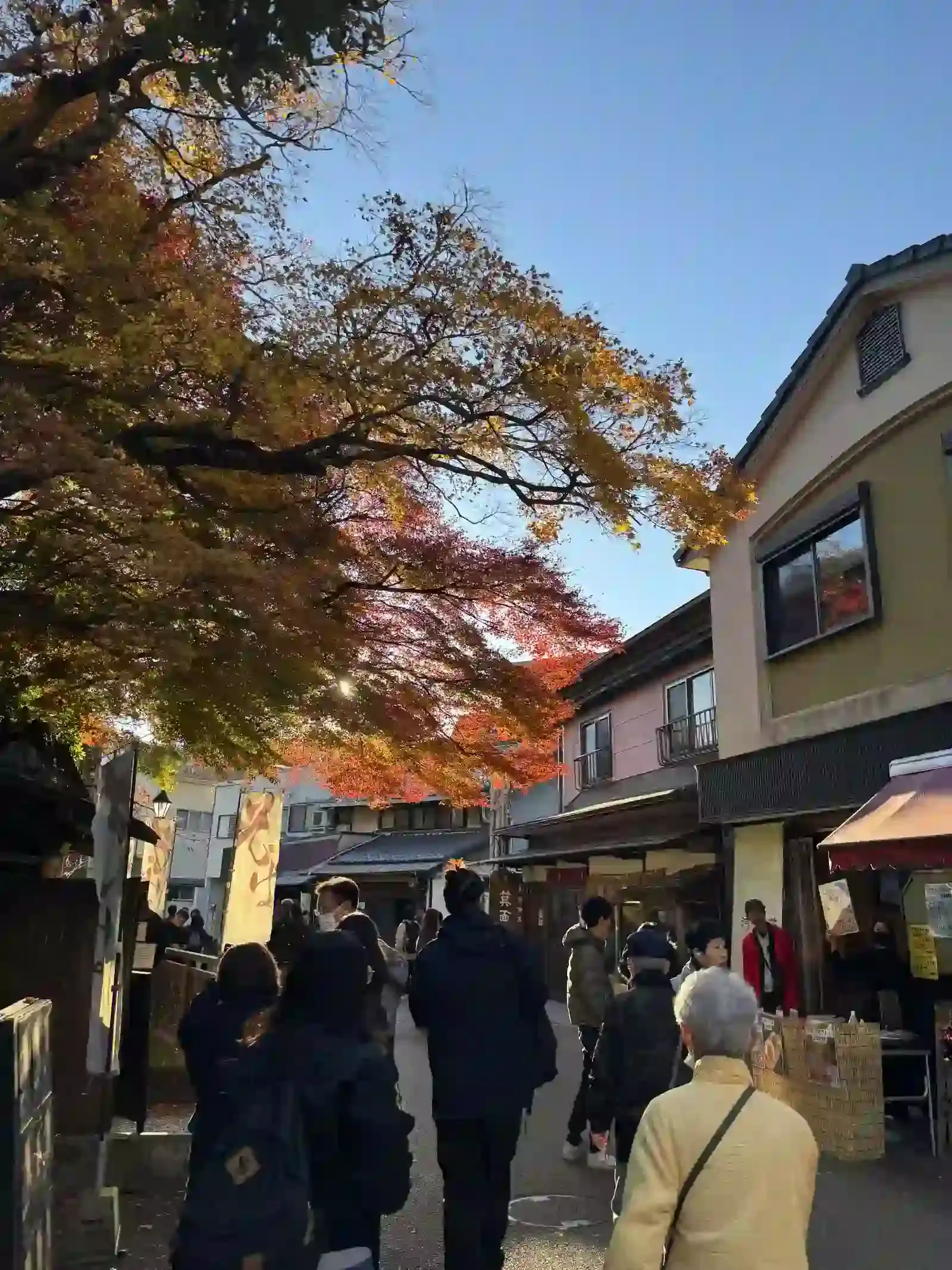 勝尾寺參道旁的商店