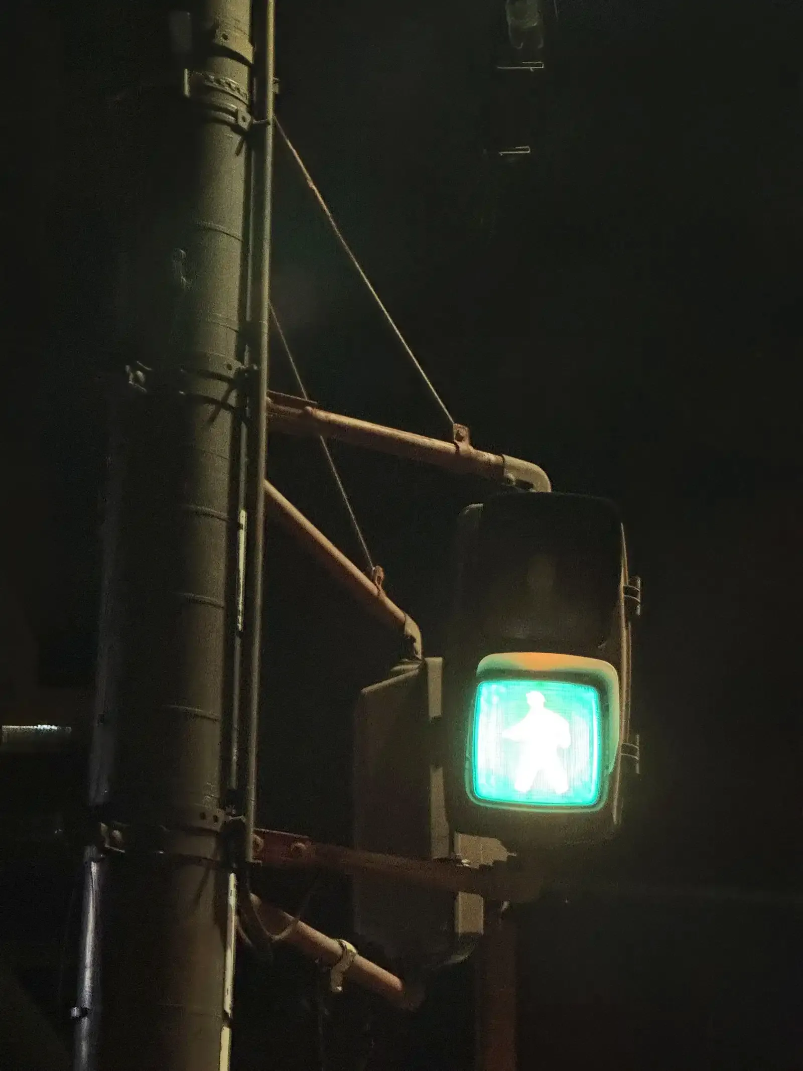 清水寺回程路上的行人號誌