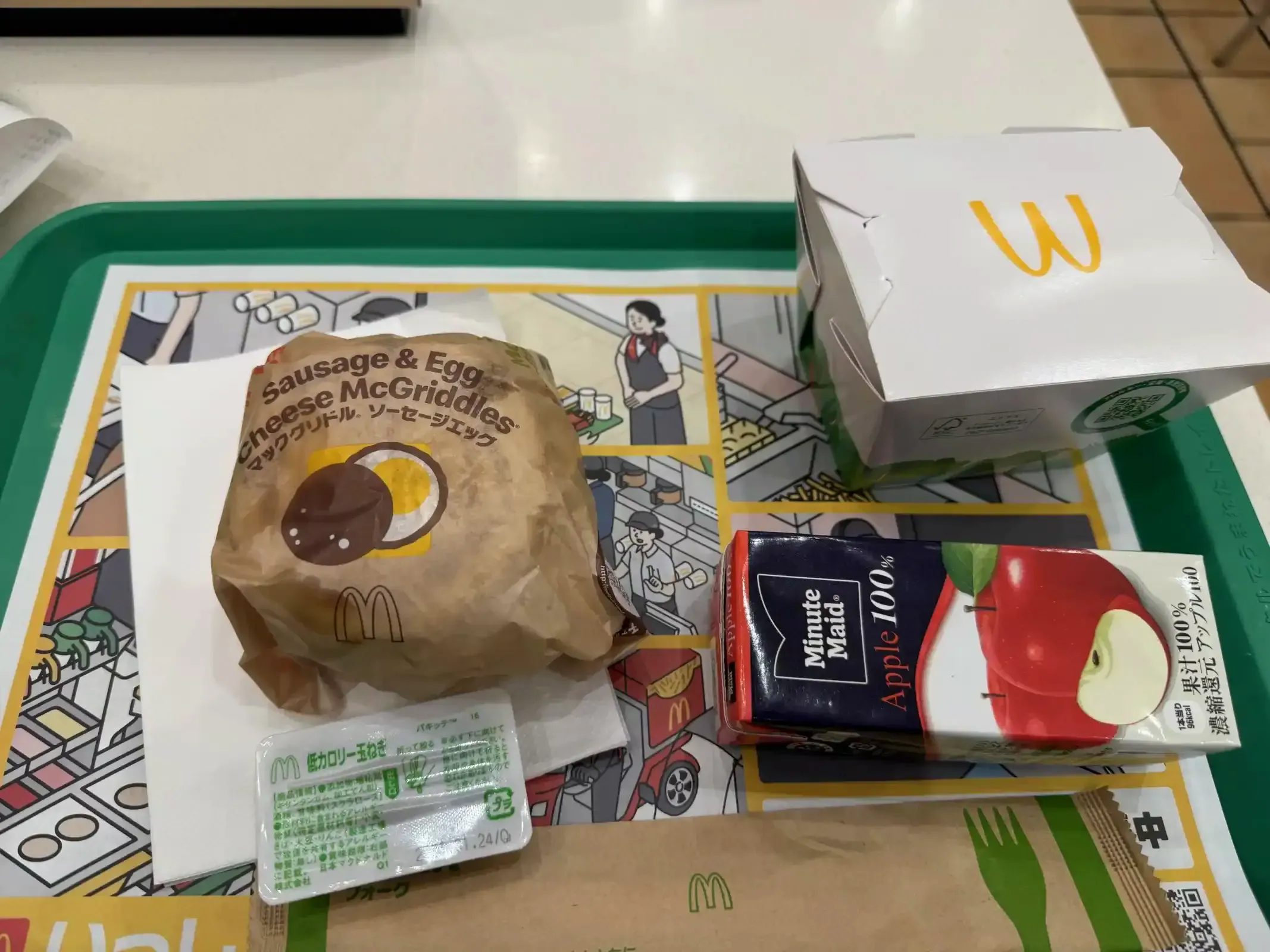 吃吃看日本才有的鬆餅漢堡