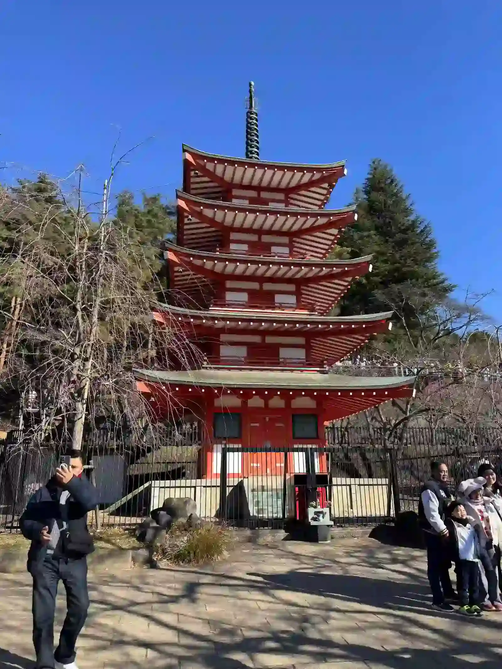 新倉山淺間公園的五重塔
