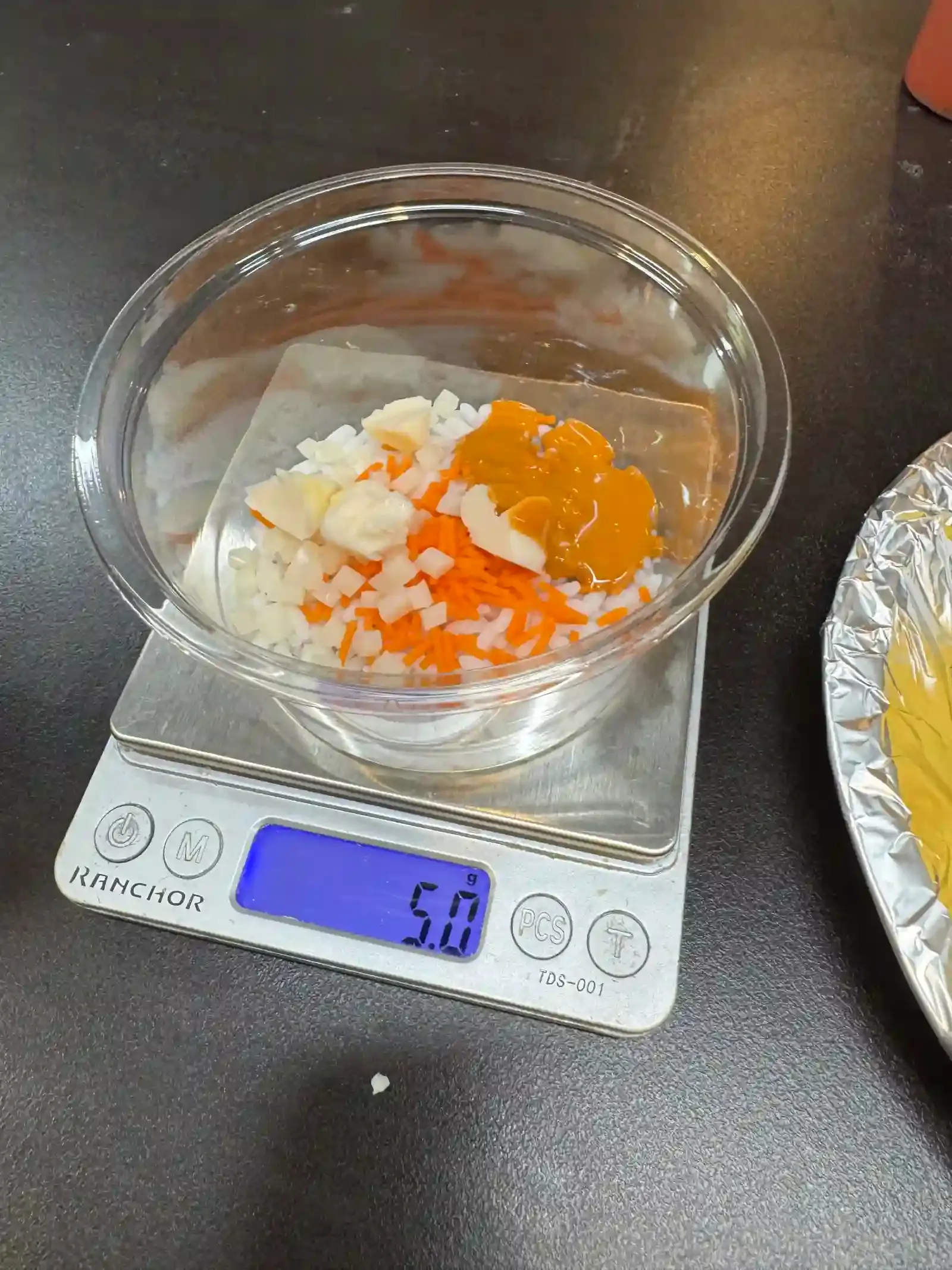 秤出蛋包飯模型需要的材料