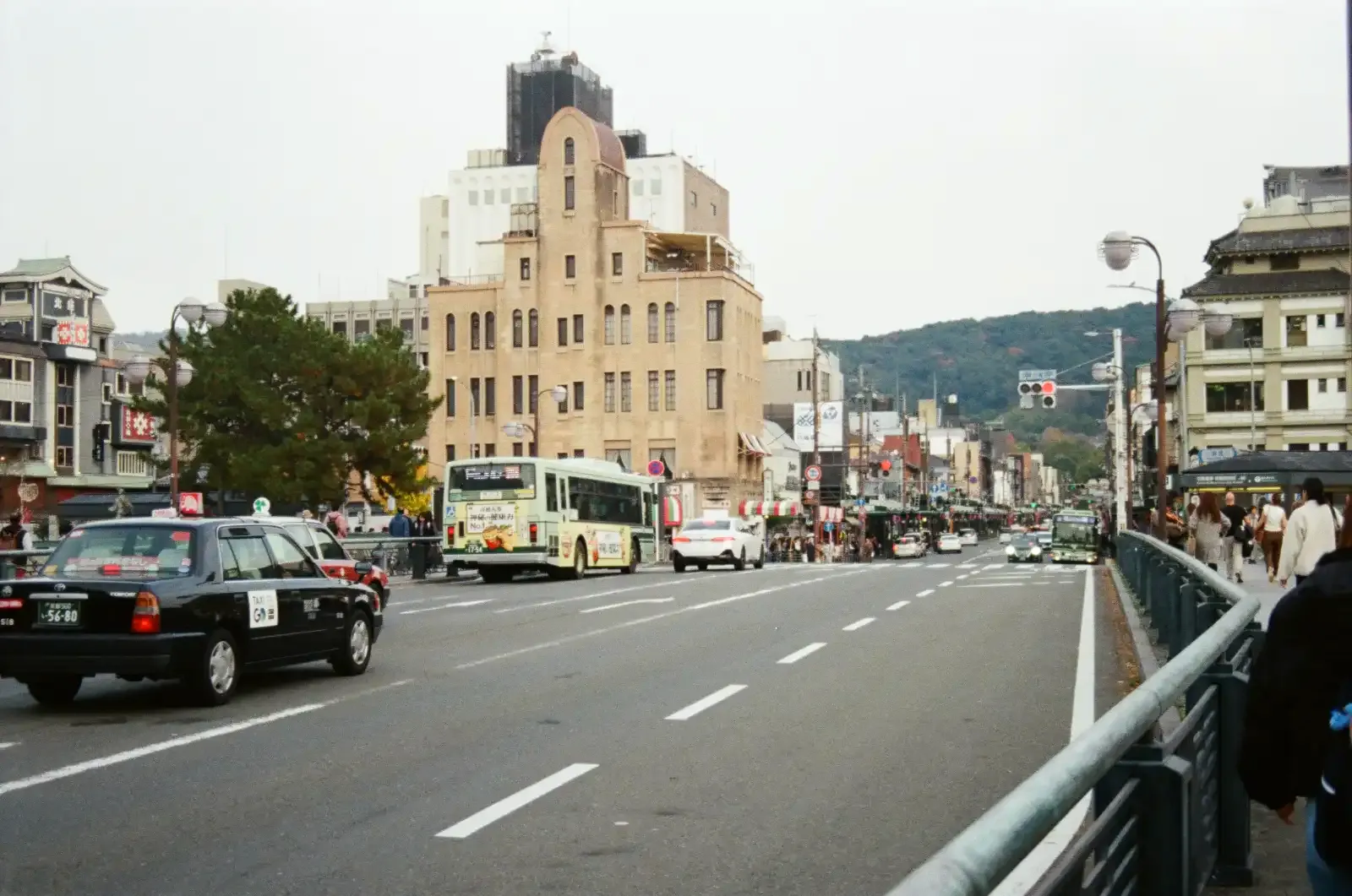 抵達京都後經過的街道
