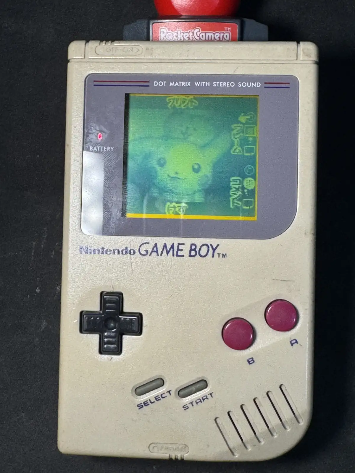 使用 Game Boy Camera 拍攝